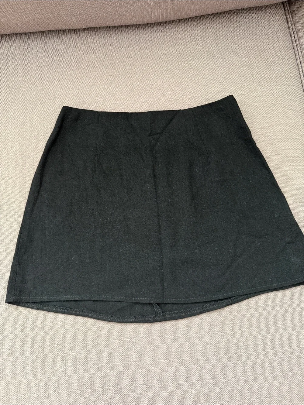 Princess Poly Women’s Black Mini Skirt - Classic A-Line